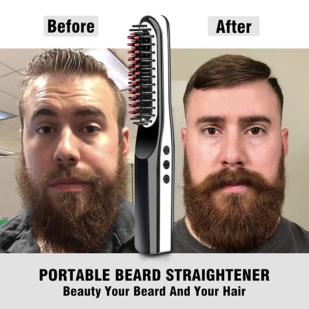 Nasv beard outlet straightener