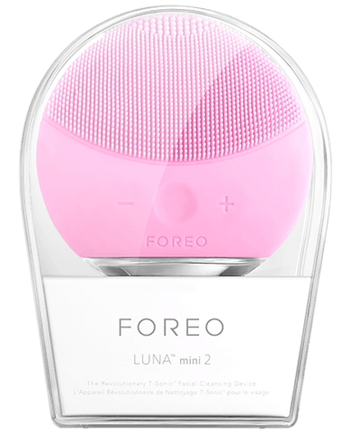 Buy Online High Quality FOREO Luna - Mini 2 Facial Silicone brush -  PINK - Red Moon Bionic Hair Lab
