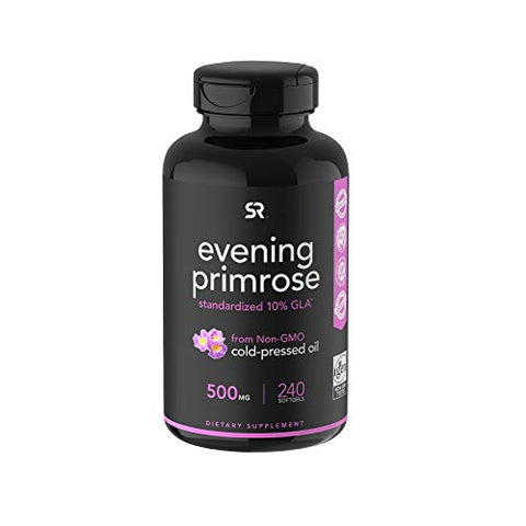 Buy Online High Quality Sport Research - Evening Primrose Oil  Soft gels, Cold-Pressed  - with No fillers or Artificial Ingredients (Amazon's  Best Seller) . - Red Moon Bionic Hair Lab