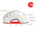 Buy Online High Quality Theradome EVO LH40 - Medical Grade Laser Hair Growth Helmet - FDA Cleared - Red Moon Bionic Hair Lab