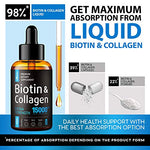 Buy Online High Quality Premium Biotin & Collagen Hair Growth Drops - Potent US Made Hair Growth Product for Best Absorption (Amazon's Best Seller) . - Red Moon Bionic Hair Lab