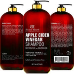 Buy Online High Quality 5.5 BOTANIC HEARTH Apple Cider Vinegar Shampoo & Shea Butter Conditioner DUO SET. - Red Moon Bionic Hair Lab