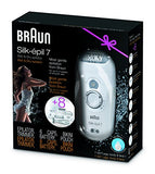 Buy Online High Quality Braun Silk-epil 7 Wet & Dry Epilator for Women - Shaver & Bikini Trimmer Shaver - Wet / Dry Cordless - Red Moon Bionic Hair Lab