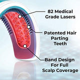 Buy Online High Quality HairMax LaserBand 82 (FDA Cleared) Laser Hair Growth - Medical Grade Lasers with HIGH Energy Output - Red Moon Bionic Hair Lab