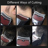 Buy Online High Quality Upgraded Multi-function Professional Quick Hair Clippers RC372 - Rechargeable - Red Moon Bionic Hair Lab