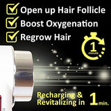 Buy Online High Quality BIOEQUA Enercharger (H1) Cold Ion Charging Scalp Revitalization - Boost Follicles Vitality - Regain Hair Density - Red Moon Bionic Hair Lab