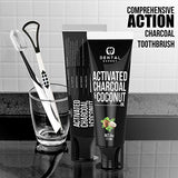 Buy Online High Quality Dental Expert - Activated Charcoal Teeth Whitening Toothpaste - with Tongue Scraper - Red Moon Bionic Hair Lab