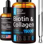 Buy Online High Quality Premium Biotin & Collagen Hair Growth Drops - Potent US Made Hair Growth Product for Best Absorption (Amazon's Best Seller) . - Red Moon Bionic Hair Lab