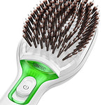 Buy Online High Quality Braun - BR750 - White Satin Anti-static Iontec Hair Brush . - Red Moon Bionic Hair Lab