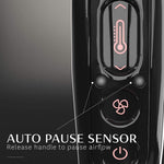 Buy Online High Quality T3 Cura Luxe - Professional Ionic Auto Pause Sensor Hair Dryer ( Black ) - Red Moon Bionic Hair Lab