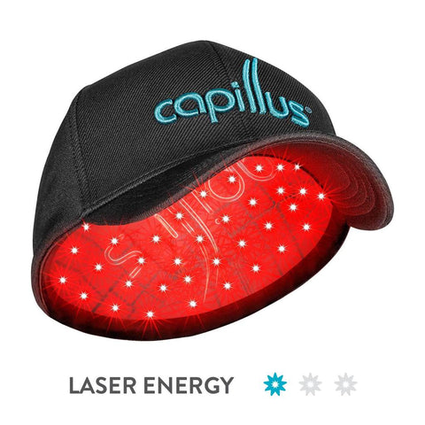 Buy Online High Quality Capillus ULTRA - Portable Laser Therapy Cap - FDA-Cleared for Medical Androgenetic Alopecia Treatment - Red Moon Bionic Hair Lab