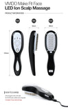 Buy Online High Quality VIVIDO  BE-106 Black - NEW LED+Ion Anti-Hair Loss - 4 in 1 Vibration Scalp Massage Comb - Red Moon Bionic Hair Lab