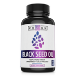 Buy Online High Quality Zhou Nutrition - Usda Certified Organic Black Seed Oil (60x Veggie Capsules) - 100% Virgin, Cold Pressed Omega 3 6 9 - Nigella Sativa Black Cumin - Super antioxidant f