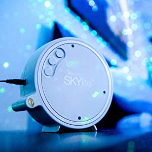 Buy Online High Quality BlissLights SKYlite - LED Projector Nebula Cloud Show - Ideal Atmosphere ambience for Meditation & SPA - Red Moon Bionic Hair Lab