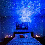 Buy Online High Quality BlissLights SKYlite - LED Projector Nebula Cloud Show - Ideal Atmosphere ambience for Meditation & SPA - Red Moon Bionic Hair Lab