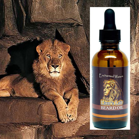 Buy Online High Quality 6.6 Lion's Lair Beard Oil - Beard / Mustache Conditioner Oil  (approx. 1 oz) - Red Moon Bionic Hair Lab