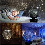 Galaxy Star Projector - Sky NightLight - Meditation Space lighting