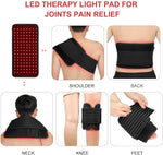 Buy Online High Quality SkinAngel Red Light Therapy Led Benefits Back Pain Relief Home Use Pads Heals for Feet Joints Muscle Knee Elbow -660nm and 850nm Wavelengths - Red Moon Bionic Hair Lab