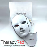 Buy Online High Quality TherapyRed PBM Red Light Therapy Mask with 7 Colors for Anti Aging, Skin Firming, Acne Reduction and Rejuvenation - Red Moon Bionic Hair Lab