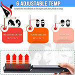 Buy Online High Quality Super Handy Ionic Hair Straightener Hot Comb - Anti-Scald - 6 Heat Levels - Travel Pack . - Red Moon Bionic Hair Lab