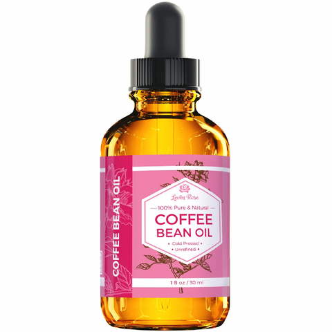 Buy Online High Quality Coffee Bean Oil by Leven Rose, 100% Natural Pure Cold Pressed Unrefined Coffee Bean Oil 1 oz . - Red Moon Bionic Hair Lab