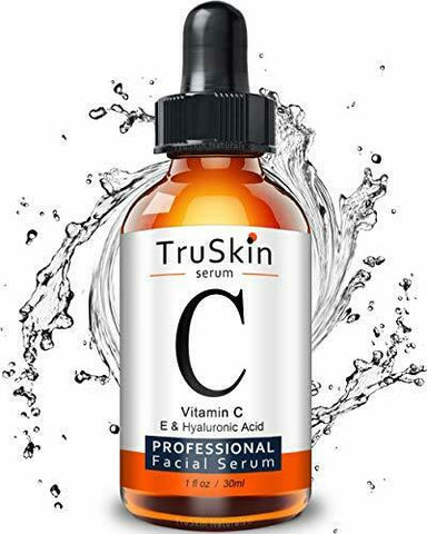 Buy Online High Quality TruSkin Vitamin C Serum for Face [BIG 2-OZ Bottle] Topical Facial Serum with Hyaluronic Acid & Vitamin E, 2 fl oz Hair Growth Friendly Vitamins - 2 Month Supply (Amazo